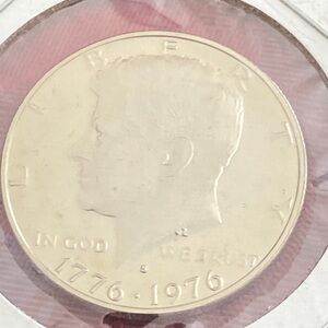 Vintage CLAD PROOF 1776-1976 S Bicentennial Half Dollar Collectible Coin